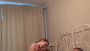 Double Blowjob Backstage