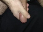 POV handjob with lots of cum
