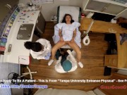 Lilly Hall Gets Gyno Exam By Doctor Tampa & Nurse Lilith Rose Caught @ GirlsGoneGynoCom 9/16