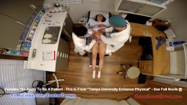 Lilly Hall Gets Gyno Exam By Doctor Tampa & Nurse Lilith Rose Caught @ GirlsGoneGynoCom