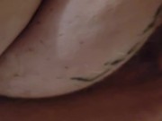 Follow her into shower, where she pees on me 15/16