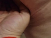 Follow her into shower, where she pees on me 3/16