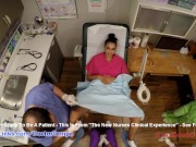 Student Nurses Lenna Lux, Angelica Cruz, & Reina Practice Examining Each Other 1st Day of Clinicals 11/16