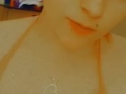 POV you watching me striptease 