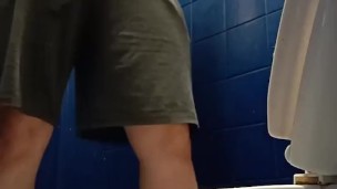 Heavy, messy mid-workout piss