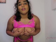 Messy indian slut gagging and spitting on your hard cock 6/16