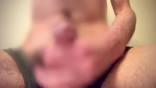 【日本人】窮屈なパンツの中で寸止めを繰り返しいつも以上に硬く勃起したチンポが我慢しきれず情けない喘ぎ声と共に大量射精【#68】