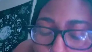 Sucking Off My Dildo For You