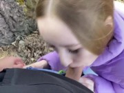 ❤❤❤ Schoolgirl sucked cock sweetly on the street ❤❤❤ 14/16