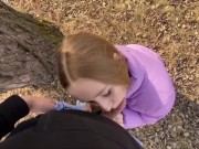 ❤❤❤ Schoolgirl sucked cock sweetly on the street ❤❤❤ 15/16