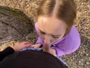 ❤❤❤ Schoolgirl sucked cock sweetly on the street ❤❤❤ 9/16