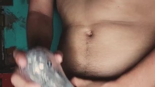 solo male sex toy masturbation