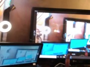 V598 Naked except for pantyhose and a smile 13/16