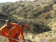 Prison Fugitives With Big Black Cock Fuck Eliza Ibarra In Front Of Her Cuckold Husband 1/16