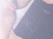 Hot pervert Curly hair teen posing her favorite lingerie to his BF - Latina Blonde 15/16