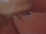 Hot pervert Curly hair teen posing her favorite lingerie to his BF - Latina Blonde 6/16