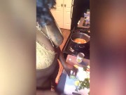 Kali Dreams Cooking and Twerking Her Oiled Ass