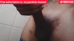 Edging Orgasm in Public Toilet, BBC Cum Compilation