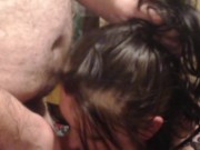 Bbw facial cumshot close up bukkake 16/16