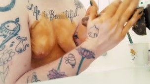Solo WAM Peanut Butter BBC POV Sploshing Handjob FTM