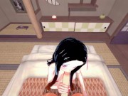 POV fucking Nezuko Kamado and cumming inside her - Demon Slayer Hentai 12/16