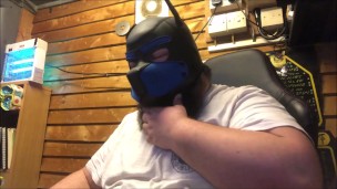 breakin in the pups hood (belly clip included)