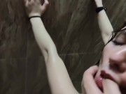 Трахнул соседку в душе ! 16/16