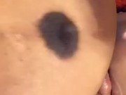 Woke up with hard nipples