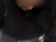 Crazy squirt in a public toilet at a gas station (with the words) 7/16