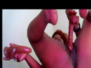 Lady Rae tries Double Penetration 13/16