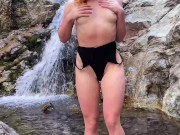 Horny Girl Blowjob and had Risky Sex in Nature 4/16