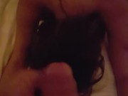Husband cums in wifes hair while he lets stranger fuck her 5/16
