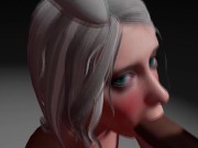 WhiteBunny gives good BlowJob 1/16