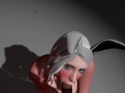 WhiteBunny gives good BlowJob 11/16