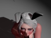 WhiteBunny gives good BlowJob 14/16