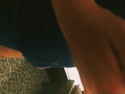 Girlfriend inserts lush vibrator in her pussy before we go out to casino pt 1 1/16