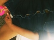 Girlfriend inserts lush vibrator in her pussy before we go out to casino pt 1 4/16