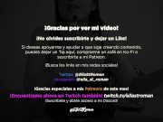 Masturbandome para la cámara