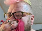 Sniffing panties 9/16