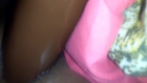 Big black dildo in my wet ass 