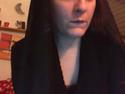 Bad nun swears like never before and denies god for your hard cock 1/16