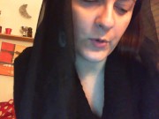 Bad nun swears like never before and denies god for your hard cock 2/16