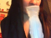 Bad nun swears like never before and denies god for your hard cock 5/16