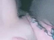 Bathtub orgasm 2/16