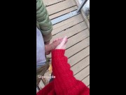 Risky Public Handjob and Big Ass Doggyfuck at Waterfall 8/16