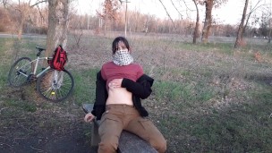 Unsuccessful take Stripping in the Park