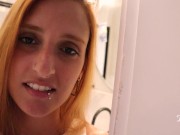 Ruiva fez uma boquete e deixou bater na garganta - Kevlyn Santos/ Lord Kenobi - Throat (POV) 5/16