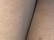 ebony footjob kept looking at my feet so i played with his dick  8/16