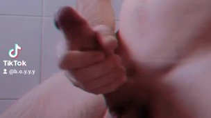 Boy big uncut dick massive cumshot [tiktok]