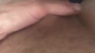 Playing with my cock